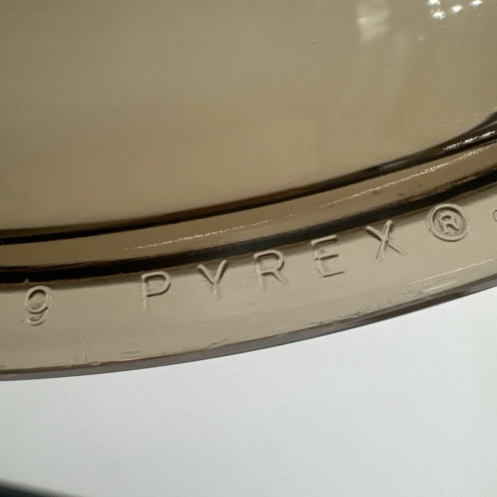 Pyrex‎ Corning Visions Glass Lid Brown Replacement V-2 5-C 7.5